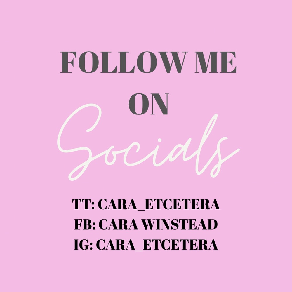 Follow me across socials!